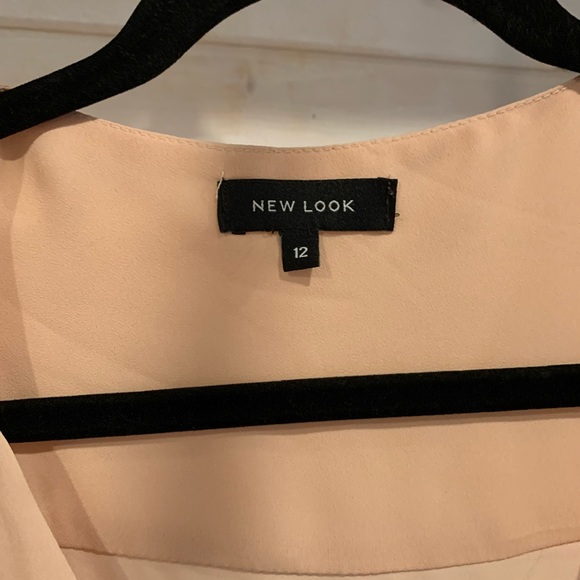New Look | Light Peach Flowy Blouse - Picture 3 of 7